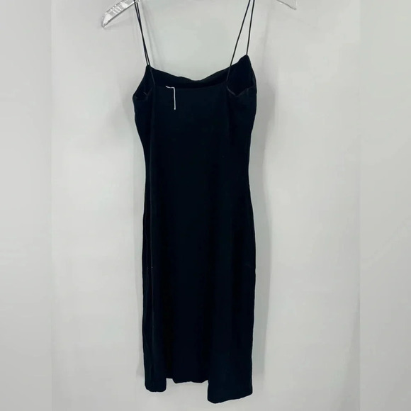 Reformation Pavia Knit Black Midi Dress Size S B178 - Picture 7 of 8